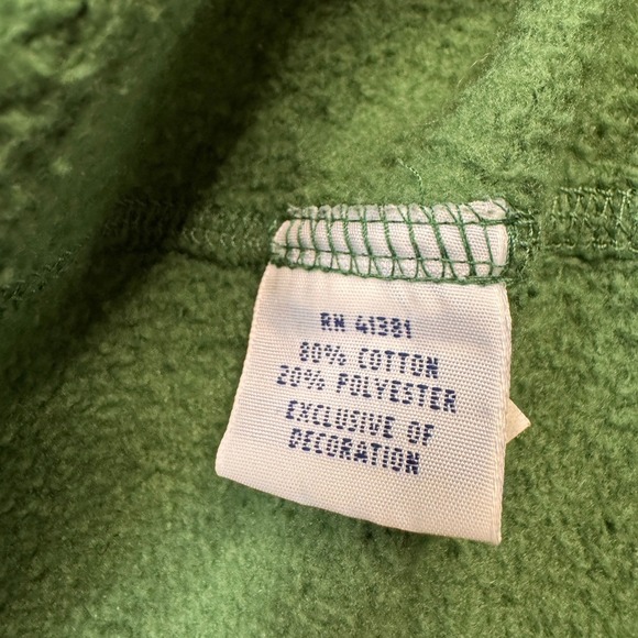 POLO RALPH LAUREN Men's Green Hoodie Full Zip Sweatshirt Size Large Preppy EUC - Picture 5 of 7